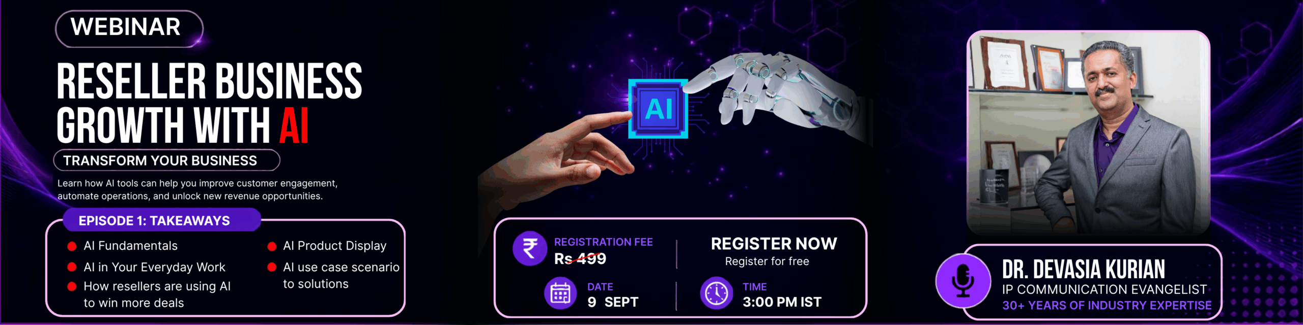 AI Webinar banner image AI Webinar banner image