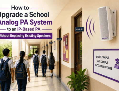 Convert Analog PA System to IP-Based PA