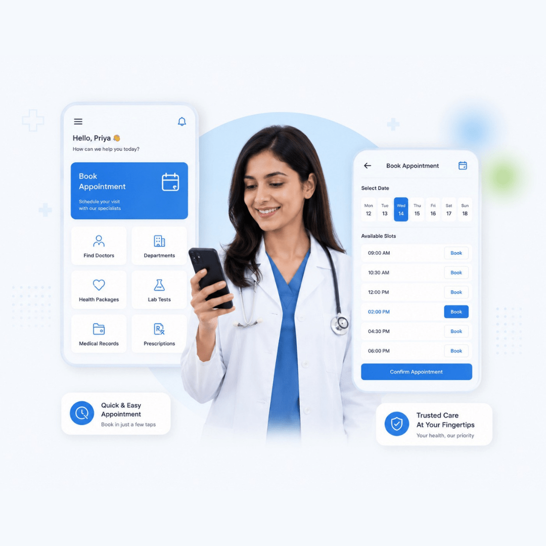 Hospital appoinment booking