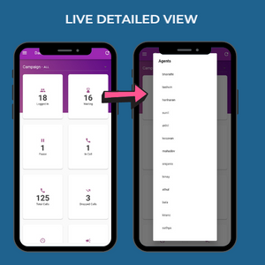 Live detailed view