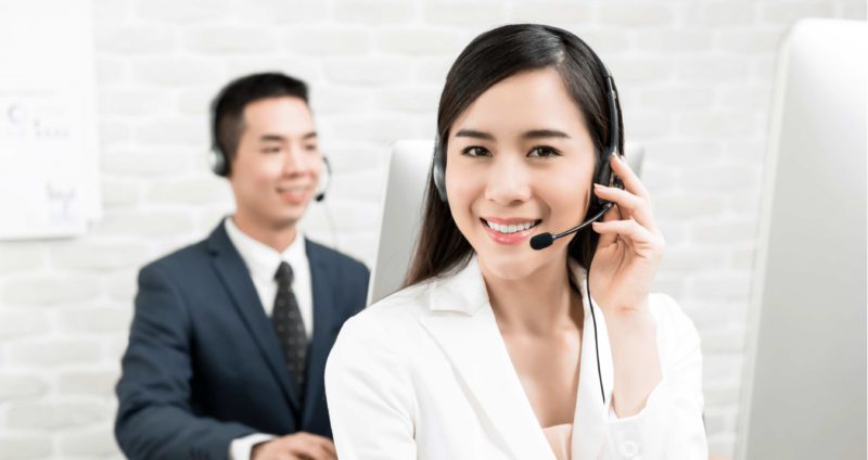 Call Center support service