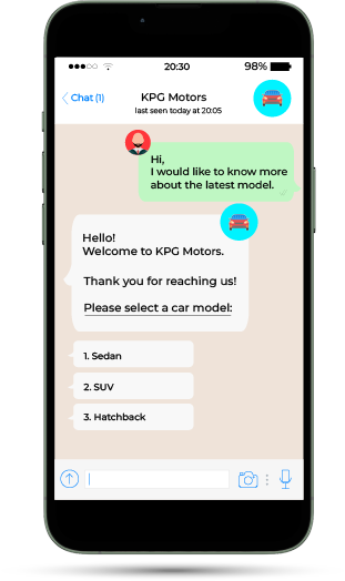 WhatsApp-chatbot-for-Automotives