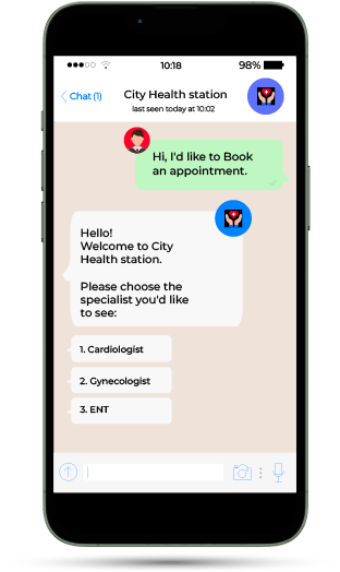 WhatsApp-chatbot-for-Healthcare