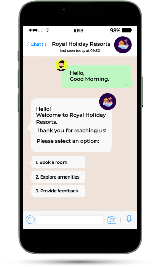 WhatsApp-chatbot-for-Hotels