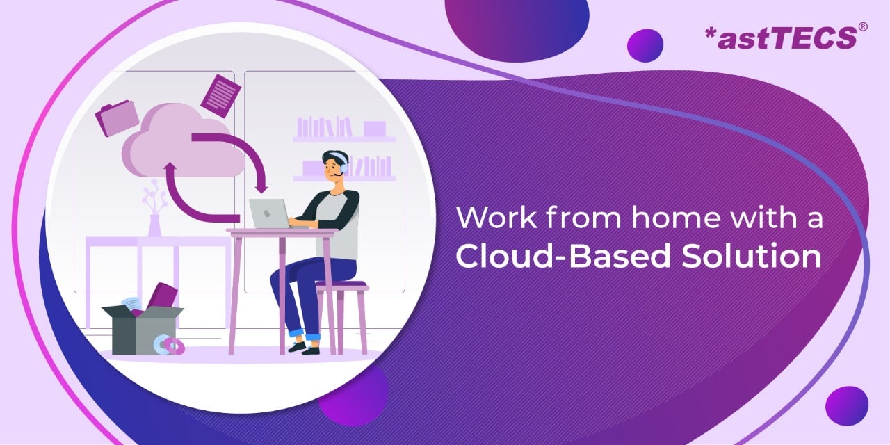work from home with cloud based solution