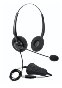 *ast HS USB Port Headset with Noise cancellation for Call centers and Offices