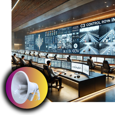 ip speakers for traffic 