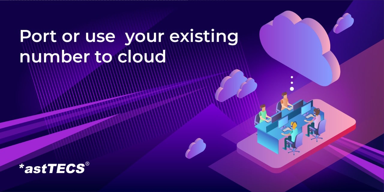 port your existing telephone to cloud