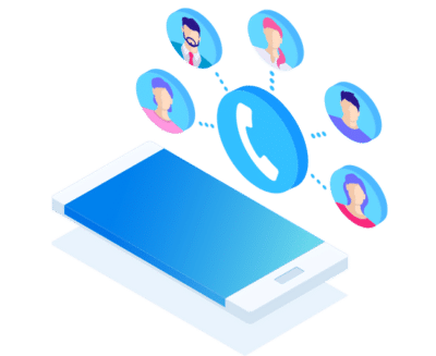 Use of bulk voice calling service