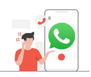 Omni-channel communication through WhatsApp and Chat